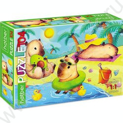 Пазлы  104 Капибары на пляже NEW | Фото 1