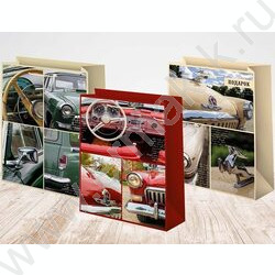 Пакет подарочный бумажный 33*45см Мужской микс NEW | Фото 1