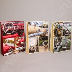 Пакет подарочный бумажный 33*45см Мужской микс NEW | Фото 2