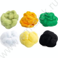 Набор д/творчества Валяние шерсти "Подсолнух" (с рамкой) NEW | Фото 3