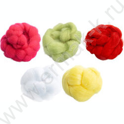 Набор д/творчества Валяние шерсти "Роза" (с рамкой) NEW | Фото 3