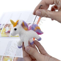 Набор д/творчества Валяние шерсти "Единорог" NEW | Фото 4