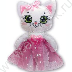 Набор д/творчества Игрушка мягкая. "Кисонька" NEW | Фото 8