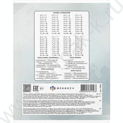 Тетрадь  12л клетка "Балерины" /выборочный  УФ-лак/ ассорти NEW | Фото 5