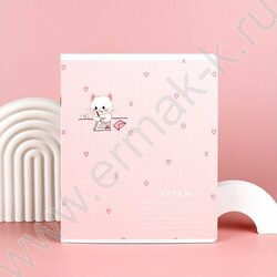 Тетрадь  12л клетка "Кошачьи нежности" /выборочный  УФ-лак/ ассорти NEW | Фото 8