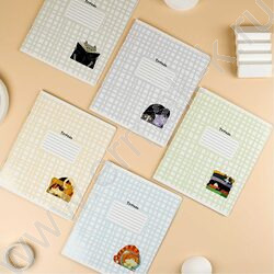 Тетрадь  12л клетка "Озорные коты" /выборочный  УФ-лак/ ассорти NEW | Фото 6