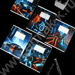 Тетрадь  24л линейка "Ночные гонки" /выборочный  УФ-лак/ ассорти NEW | Фото 7