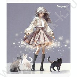 Тетрадь  48л клетка "Романтика" /выб.ТВИН-лак/ ассорти NEW | Фото 2