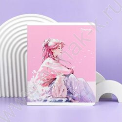 Тетрадь  48л клетка "Романтика" /выб.ТВИН-лак/ ассорти NEW | Фото 8