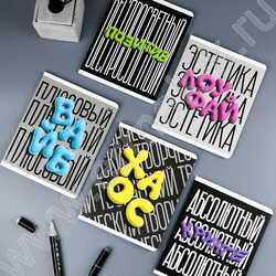 Тетрадь  48л клетка "Фразы с характером" /выб.ТВИН-лак/ ассорти NEW | Фото 6