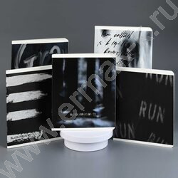 Тетрадь  48л линейка "Гранж" /выб.ТВИН-лак/ ассорти NEW | Фото 6