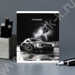 Тетрадь  48л линейка "Сити-драйф" /выб.ТВИН-лак/ ассорти NEW | Фото 8