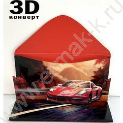 Конверт д/денег  83*167мм  "В День Рождения" NEW | Фото 2