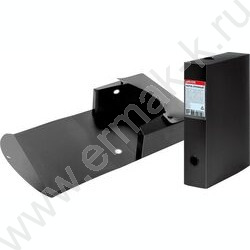 Короб архивный на кнопке, пластиковый 800 мкм, для документов A4 (33*24,5*7 см) 1отд. /черный NEW | Фото 2