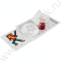 Набор д/творчества Выращивание кристаллов  Мир пикселей. Пиксельная воительница NEW | Фото 2