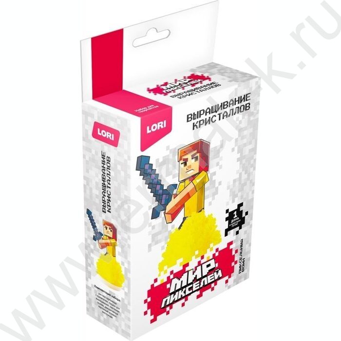 Набор д/творчества Выращивание кристаллов  Мир пикселей. Пиксельная воин NEW | Фото 1