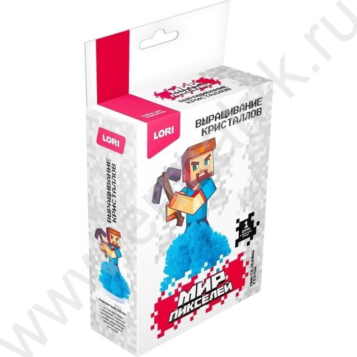 Набор д/творчества Выращивание кристаллов  Мир пикселей. Пиксельная герой NEW | Фото 1