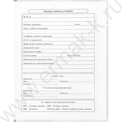 Дневник 1-11кл. /тв.обл./глянец/тиснение холст "Герб и флаг-3" NEW | Фото 4