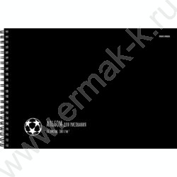 Альбом д/рисования-спираль 20л "Футбольный минимализм" NEW | Фото 1