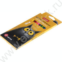 Карандаши  12цв Пушистый философ /трехгранные /карт. короб с европодвесом NEW | Фото 2