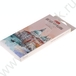 Карандаши  24цв Alto colore /трехгранные /мягкий стержень /карт. короб с европодвесом NEW | Фото 2