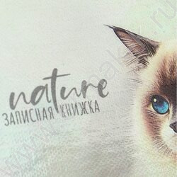 Зап. книжка  80л А6 тв.обл. "Красивые коты-2" /глянец/лен/ NEW | Фото 5