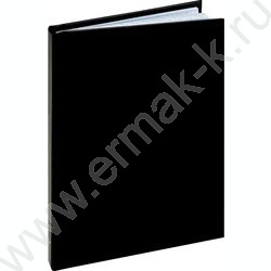 Зап. книжка  64л А7 тв.обл. "Однотонный чёрный-5" /глянец/ NEW | Фото 1