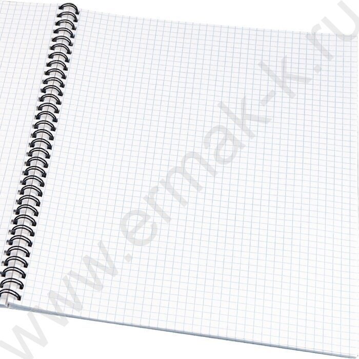 Тетрадь  96л А4 клетка/спираль "В тёмных тонах" /лен/ NEW | Фото 2