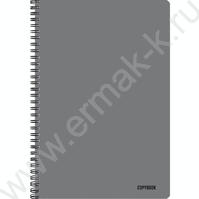 Тетрадь  96л А4 клетка/спираль "В тёмных тонах" /лен/ NEW | Фото 4