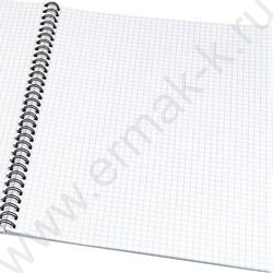 Тетрадь  96л А4 клетка/спираль "Пастельная абстракция" /лен/ NEW | Фото 2