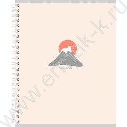 Тетрадь  80л клетка/спираль/двойная "Минималистичный дизайн-3" ассорти NEW | Фото 3