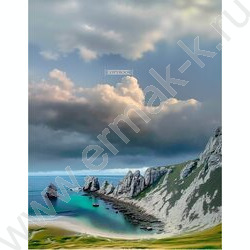 Тетрадь  80л клетка/кольца "Красивая природа-1" NEW | Фото 2