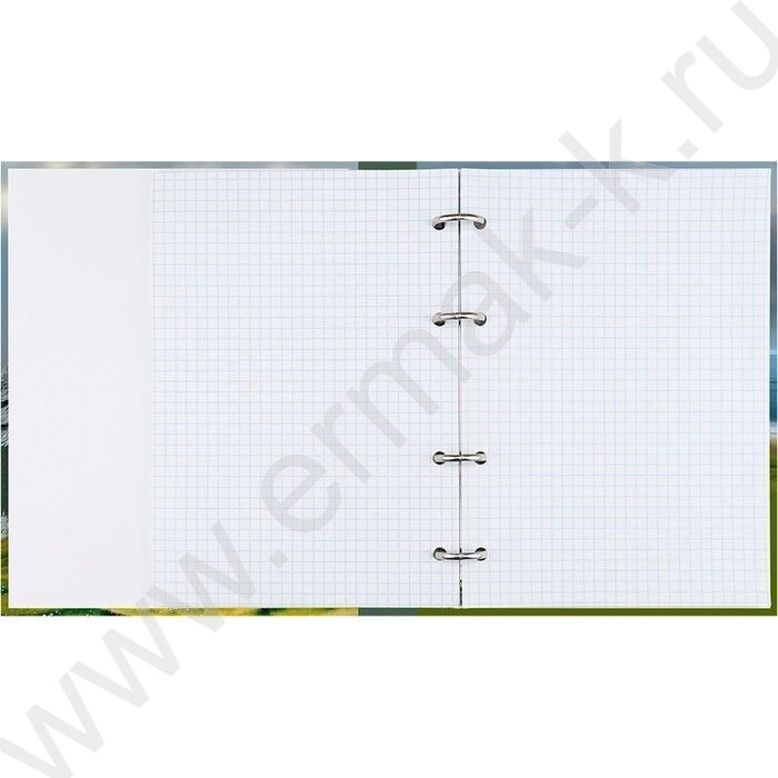 Тетрадь  80л клетка/кольца "Красивая природа-1" NEW | Фото 3