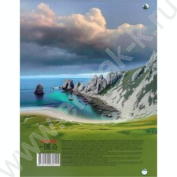 Тетрадь  80л клетка/кольца "Красивая природа-1" NEW | Фото 5