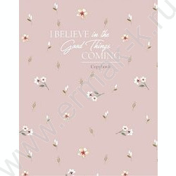 Тетрадь  80л клетка/кольца "Пастель.Цветы" NEW | Фото 1