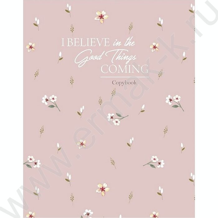 Тетрадь  80л клетка/кольца "Пастель.Цветы" NEW | Фото 1