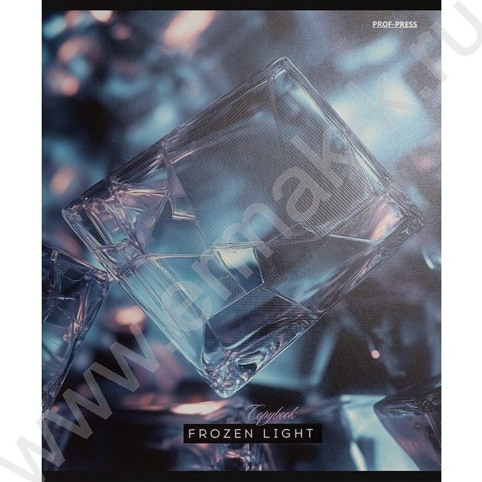 Тетрадь  48л клетка "Завораживающие кристаллы" /твин-лак/ 5видов NEW | Фото 6