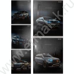 Тетрадь  48л клетка "Красивые автомобили-11" /твин-лак/ 5видов NEW | Фото 1