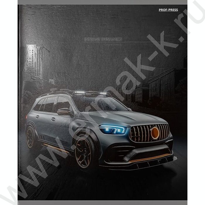 Тетрадь  48л клетка "Красивые автомобили-11" /твин-лак/ 5видов NEW | Фото 5