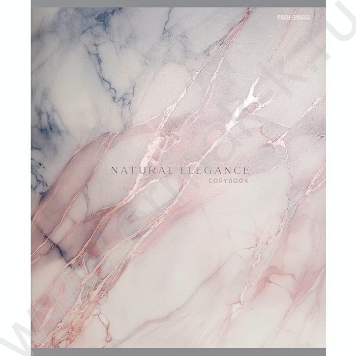 Тетрадь  48л клетка "Красивый мрамор-1" /твин-лак/ 5видов NEW | Фото 3