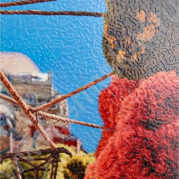 Тетрадь  48л клетка "Вязаные города" /холст/ 5видов NEW | Фото 8