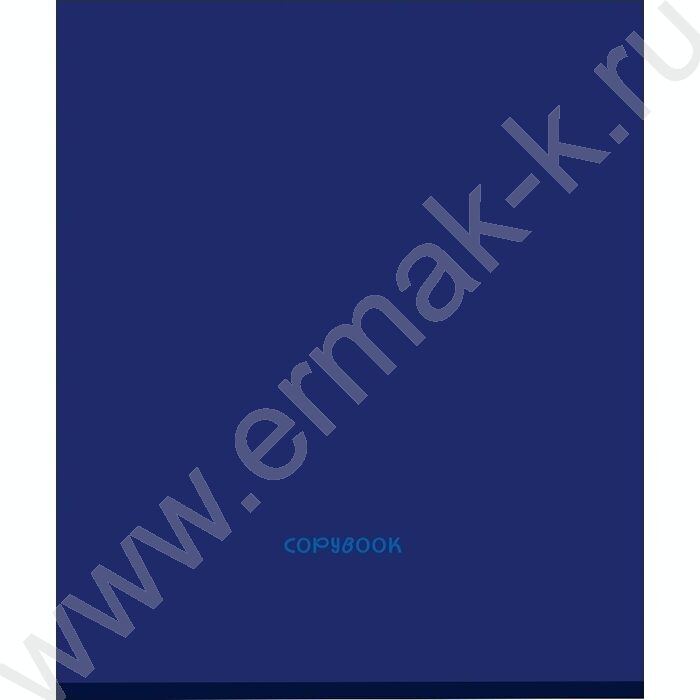 Тетрадь  48л клетка "Оттенки синего-1" /софт-тач/ 5видов NEW | Фото 3