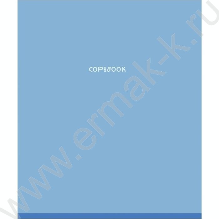 Тетрадь  48л клетка "Оттенки синего-1" /софт-тач/ 5видов NEW | Фото 6