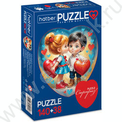 Пазлы   2в1 Premium.Два сердца.Нежный возраст 140-38эл NEW | Фото 1