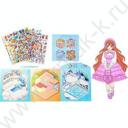 Наклейки декоративные 17,8*22,5см Румбокс Девочки /6 листов: 2 листа с локациями, 4 листа с накл NEW | Фото 2