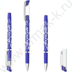 Ручка шар MaxGlider® Stick&Grip 0,7мм, синяя NEW | Фото 2