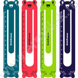 Закладка фигурная "Soft Reef" пластиковые /набор - 4шт./ ассорти NEW | Фото 1