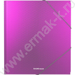 Папка д/тетрадей А5+ пластик на резинке Diamond Vivid /ассорти NEW | Фото 4