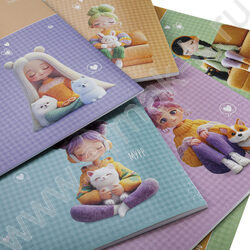 Альбом д/рисования 20л "Уютные моменты" /тиснение/ ассорти NEW | Фото 7