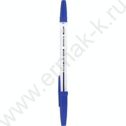 Ручка шар 1мм, линия письма 0,7мм, "C-51" синяя /прозр.корпус NEW | Фото 3